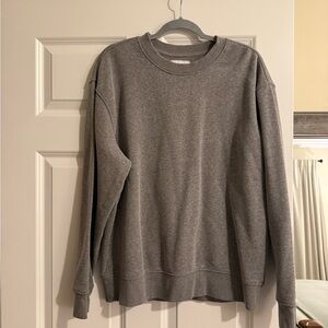 Old Navy Men's Heather Gray Crewneck Sweater